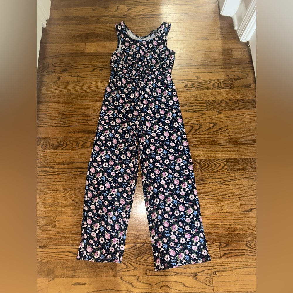 Trixxi Girl - Girls floral wide leg romper